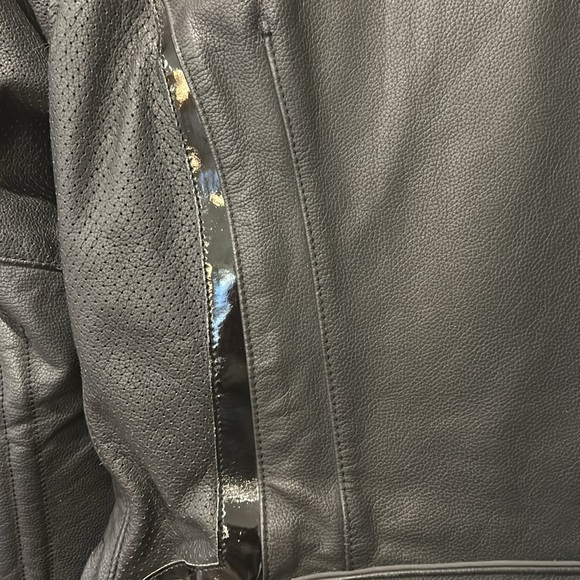 Scorpion Exo Get Stung Leather Motorcycle Jacket Exo Skeltal Protection - Picture 9 of 15